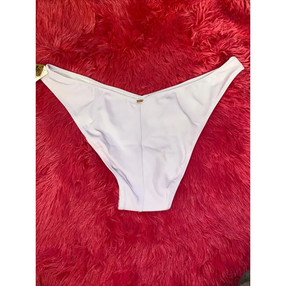 PINK Victorias Secret Nwt‎ Whisper V Front Sexy Itsy Swim Bikini Bottom XXL